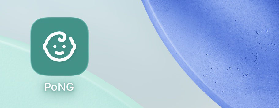 PoNG app icon banner